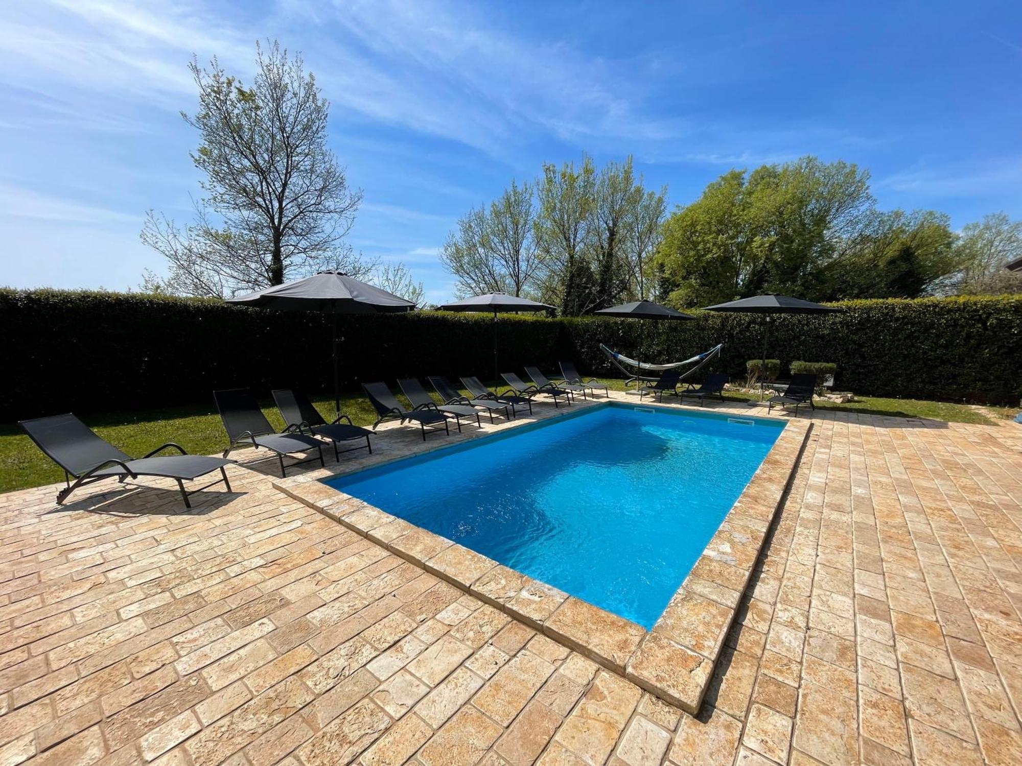 Villa Antonci-18, Pool, 3 Houses, Jacuzzi, Private Territory Antonci  Exterior foto